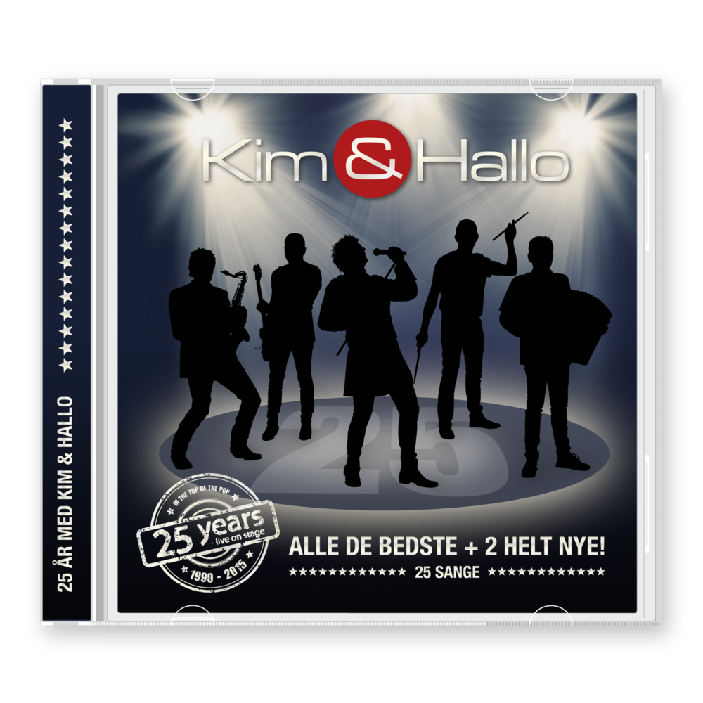 CD – 25 år med Kim & Hallo
