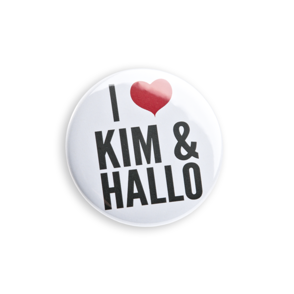 Kim & Hallo Badget lille